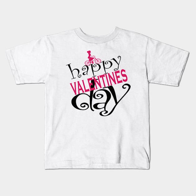 valentines day by chakibium Kids T-Shirt by chakibium